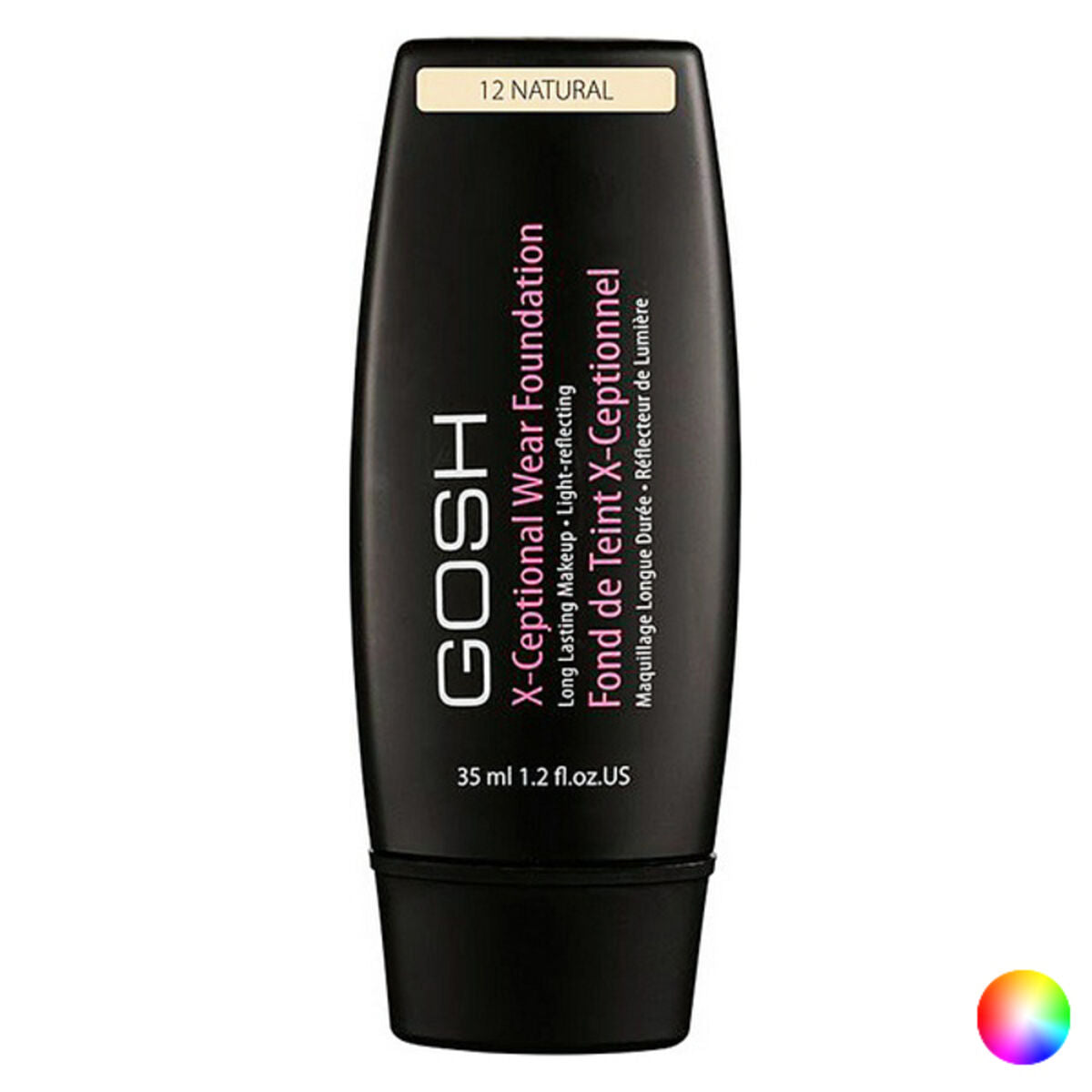 Gosh Copenhagen Flüssige Foundation X-Ceptional Wear (35 ml) – 19-chestnut