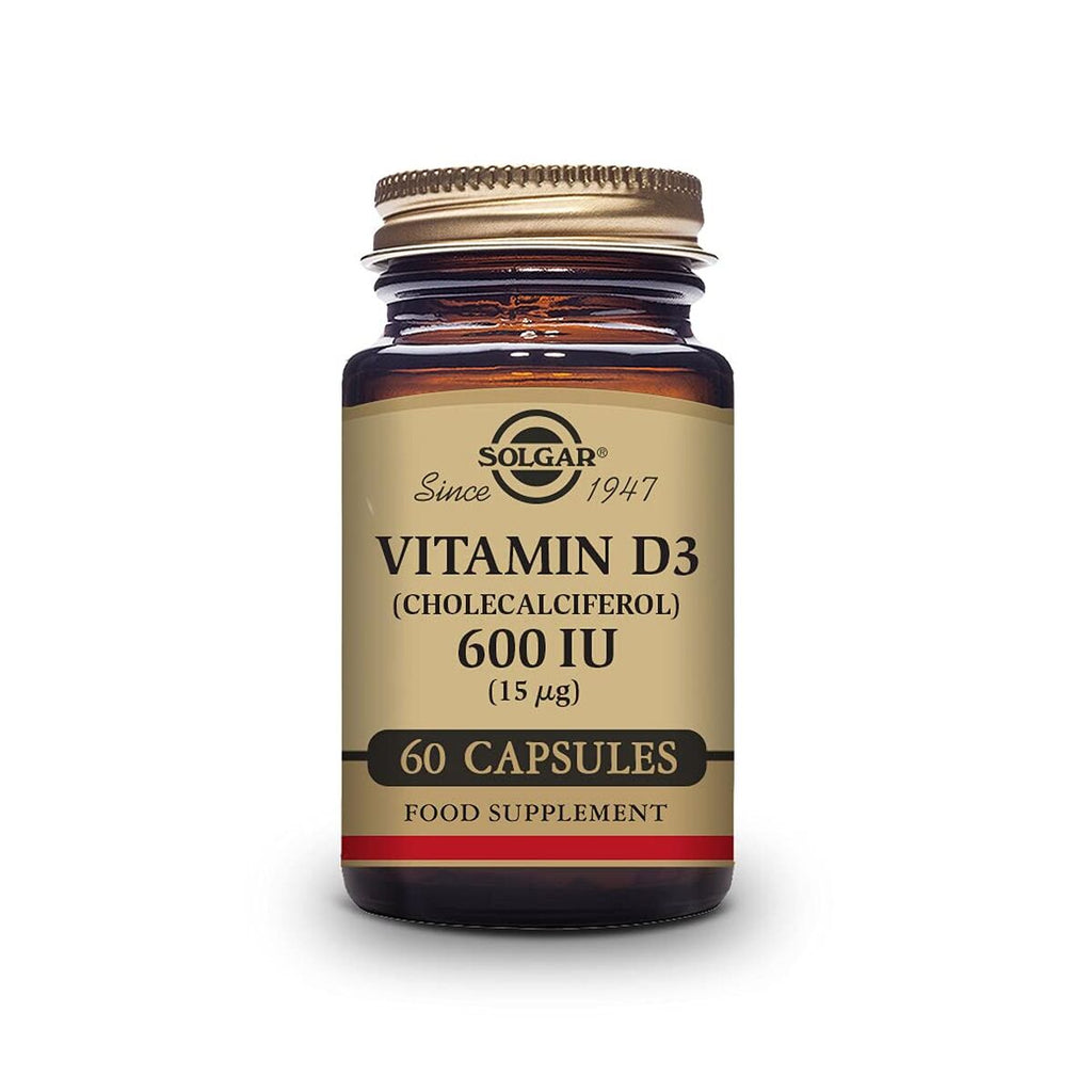 Solgar Vitamin D3 (Cholecalciferol) 600 iu 60 Capsules