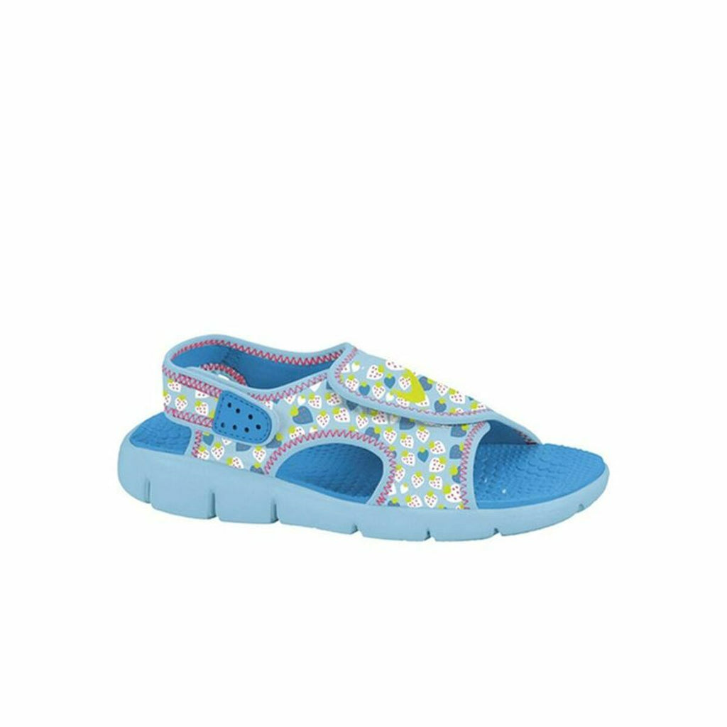 Nike Children Sunay Adjust Kids' Flip-Flops - Blue - product view 6