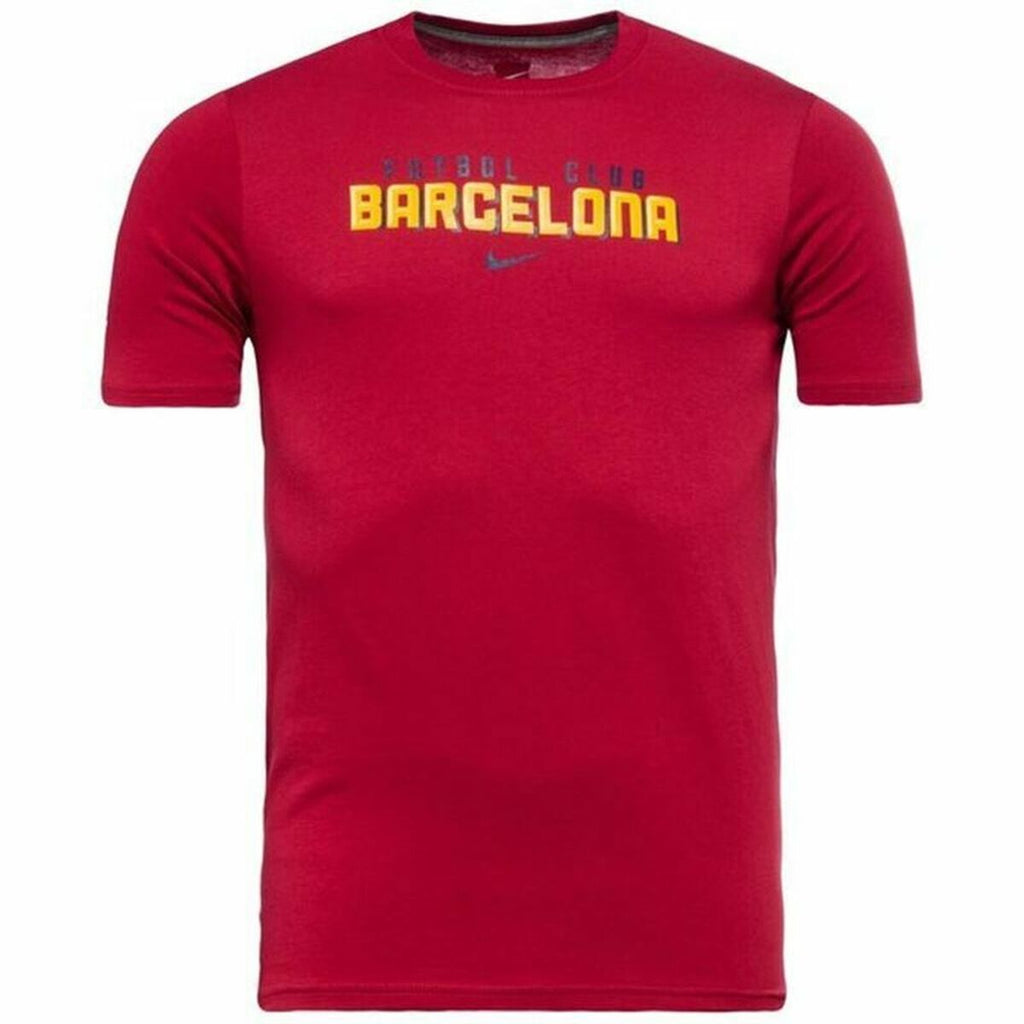 Nike FC Barcelona Club Kids' T-Shirt - Red