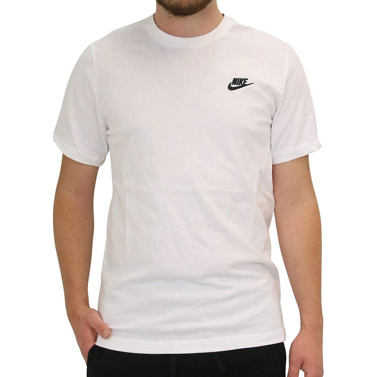 Nike AR4997 101 Men's T-Shirt - White - product view 12