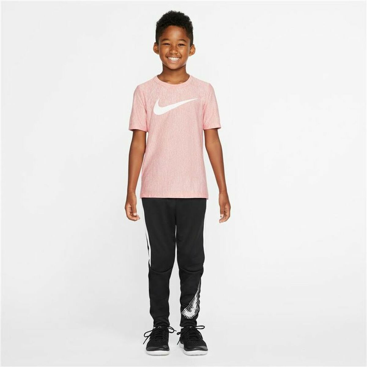 Nike Dri-FIT Therma Kids' Track Pants - Black - product view 17