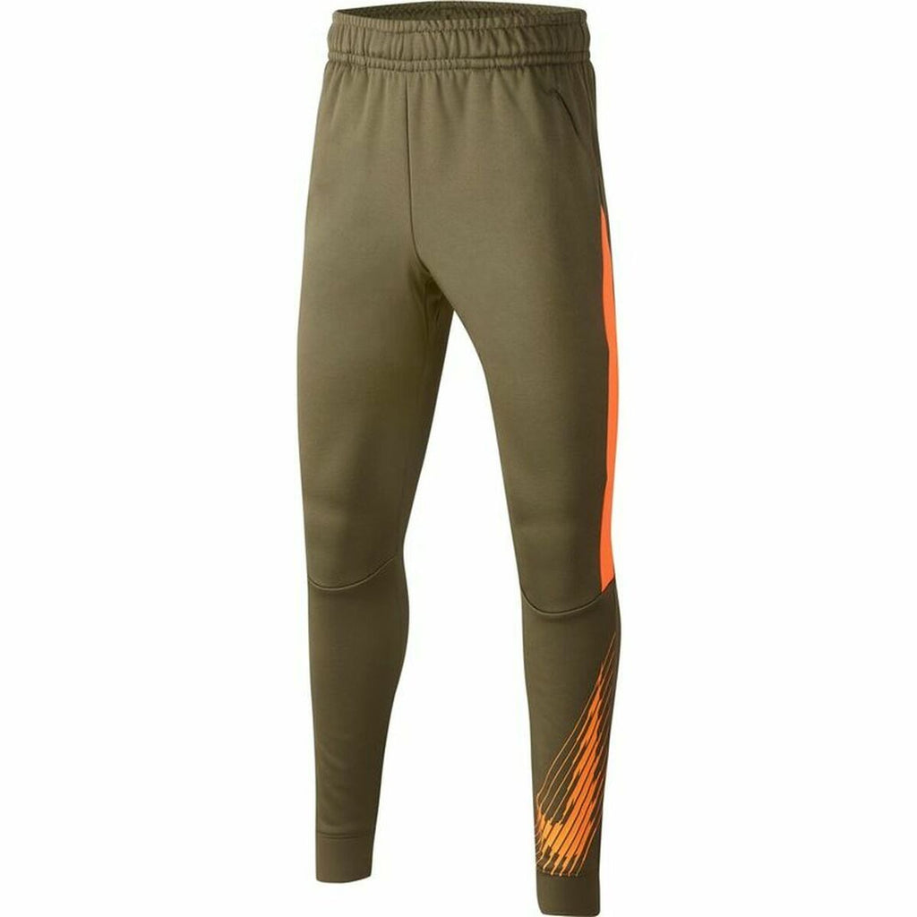 Nike Dri-FIT Therma Kids' Track Pants - Olive - product view 4