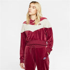 Nike Sportswear Heritage Women's Hoodie - Dark Red - product view 6