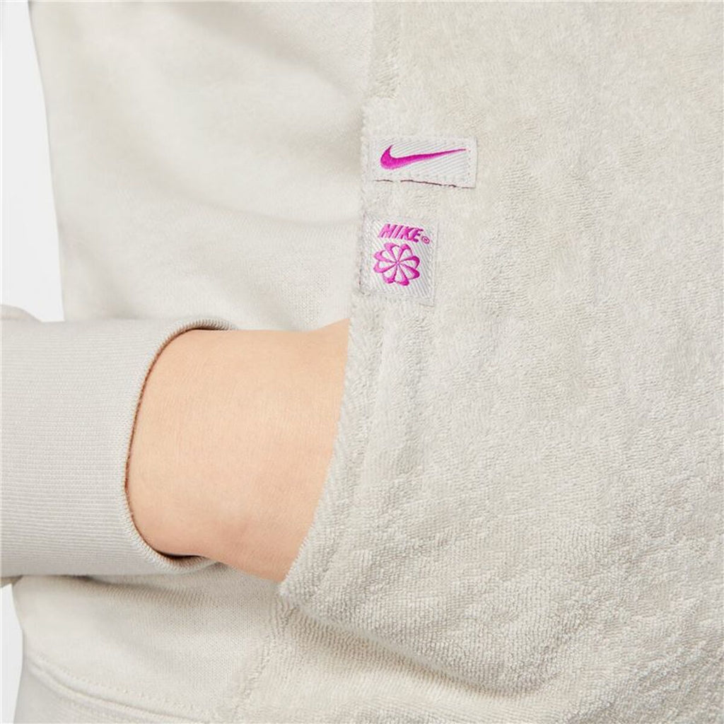 Nike Hoodless Heritage Kids' Sweatshirt - Beige - product view 22
