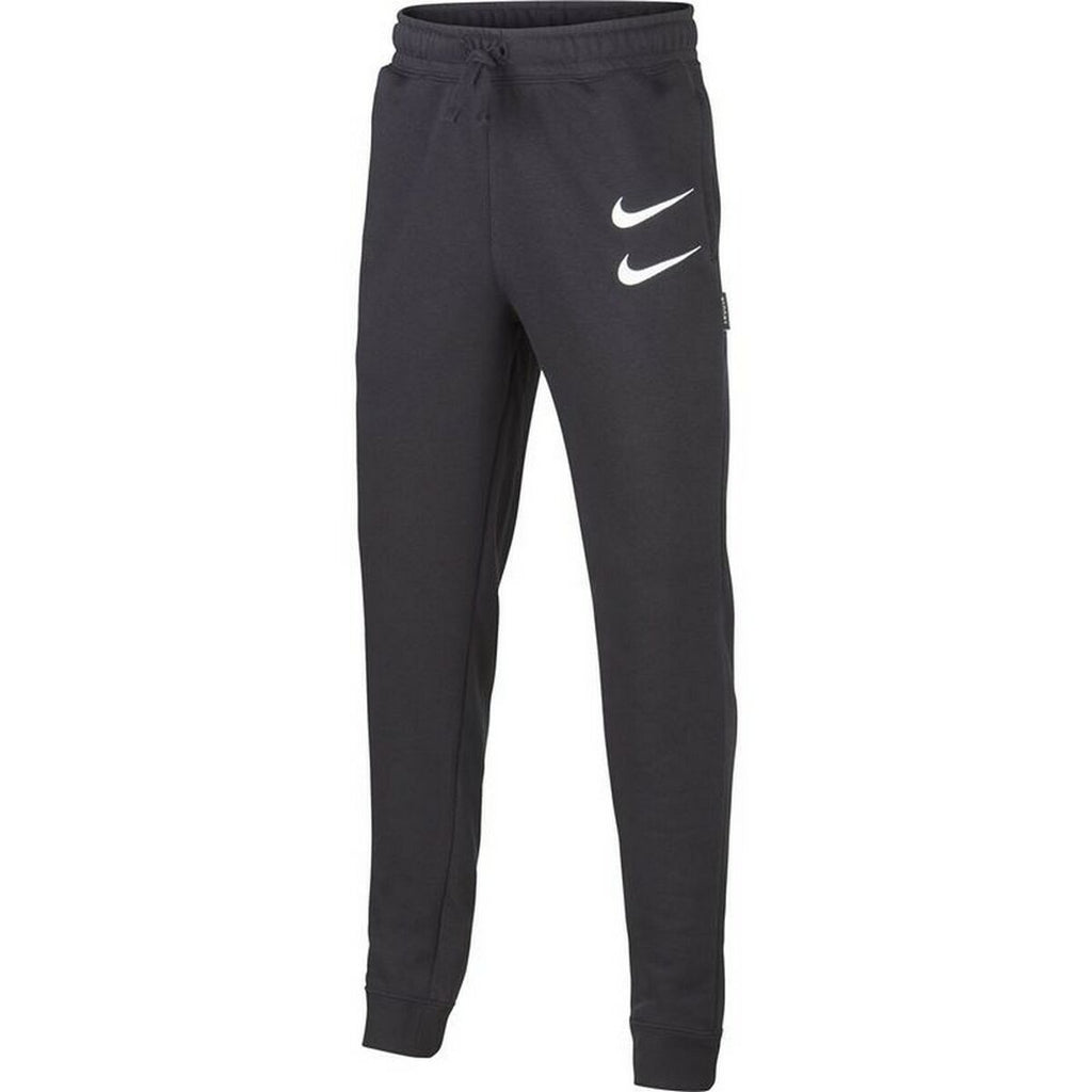 Nike Swoosh Kids' Track Pants - Black - S6432119 - product view 2