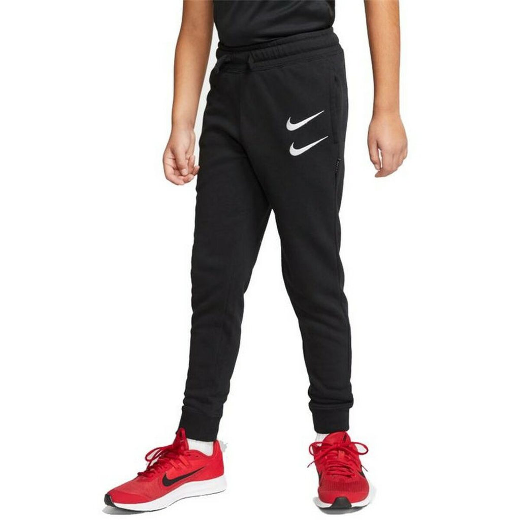 Nike Swoosh Kids' Track Pants - Black - S6432119 - product view 20