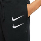 Nike Swoosh Kids' Track Pants - Black - S6432119 - product view 13