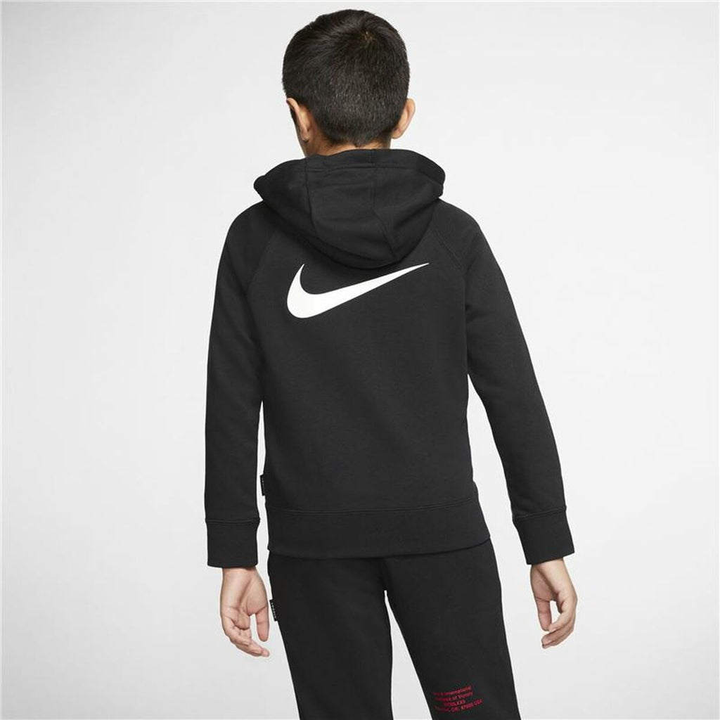 Nike Swoosh Kids' Jacket - Black - product view 15