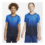 Nike Short Sleeved Football Shirt Dri-FIT Academy Kids' Shirt - Blue - product view 19