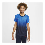 Nike Short Sleeved Football Shirt Dri-FIT Academy Kids' Shirt - Blue - product view 16