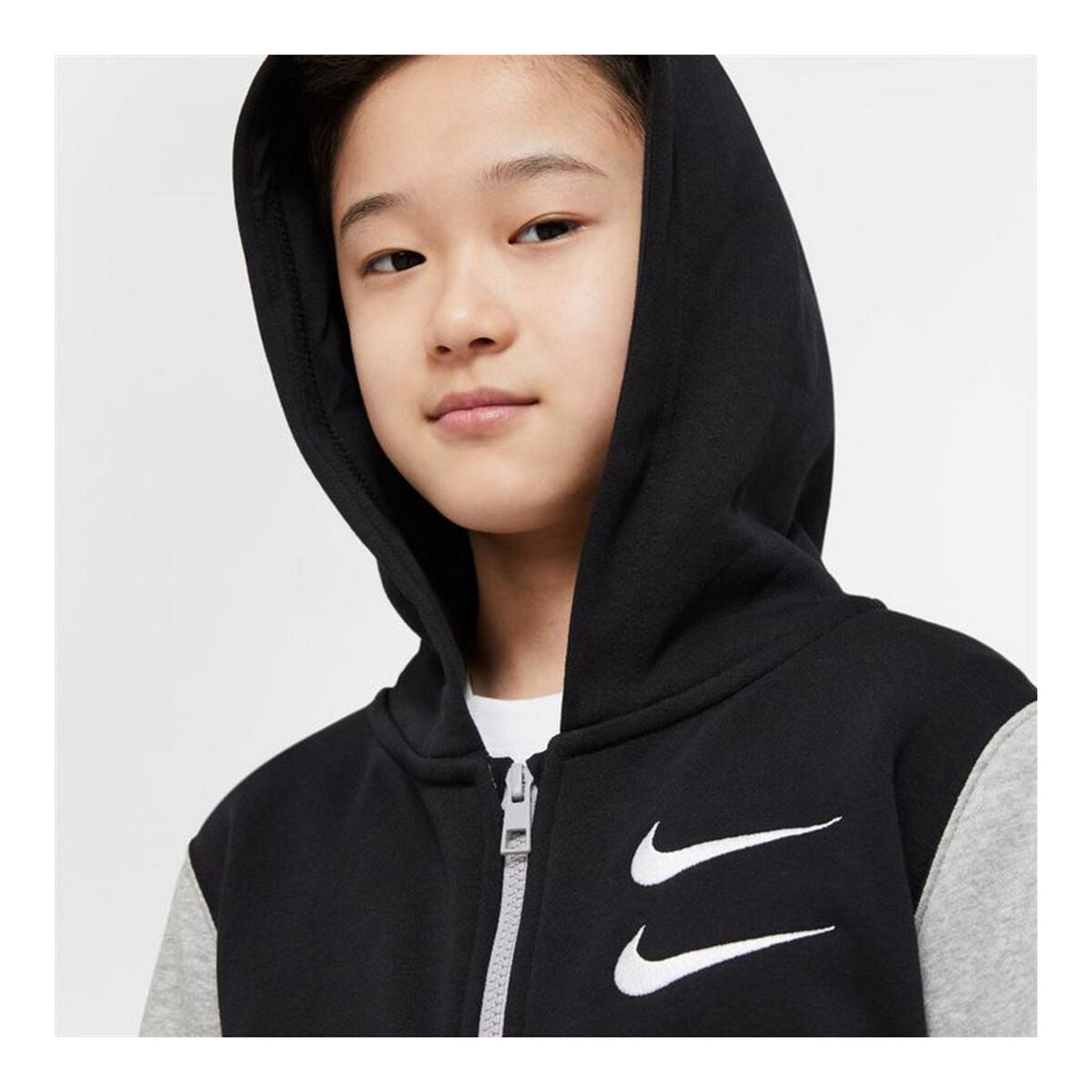 Nike Swoosh Kids' Jacket - Dark grey - product view 16