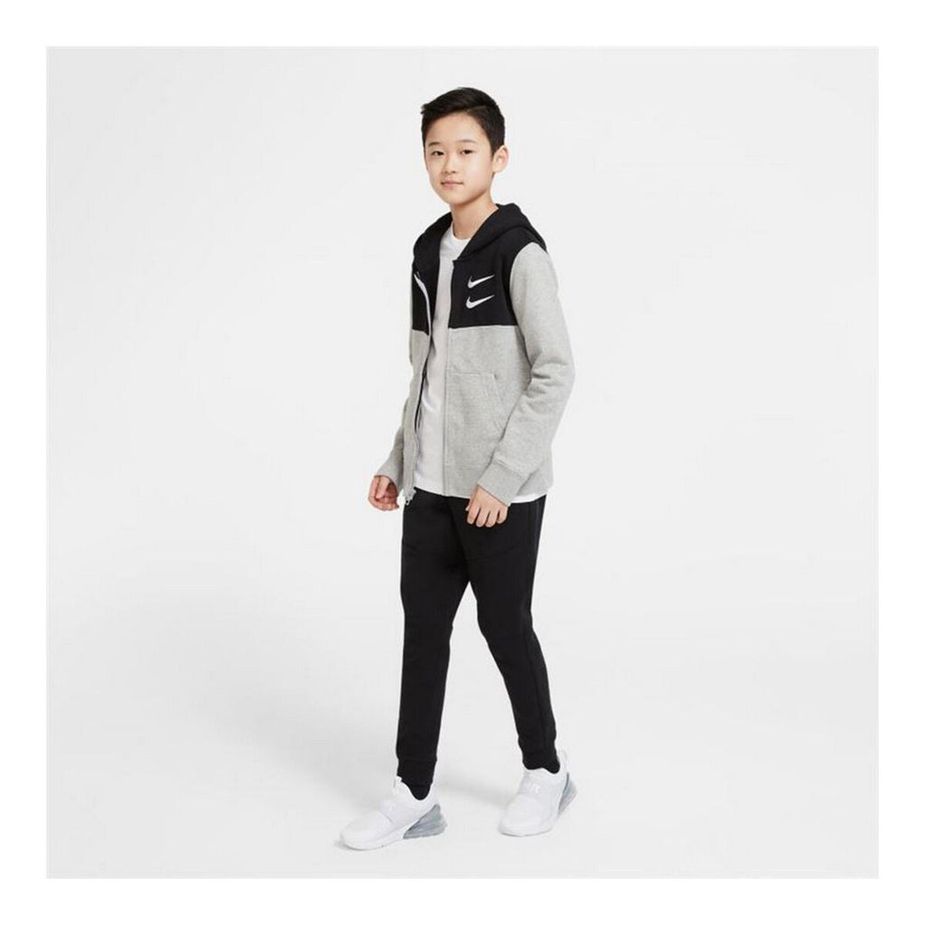 Nike Swoosh Kids' Jacket - Dark grey - product view 9