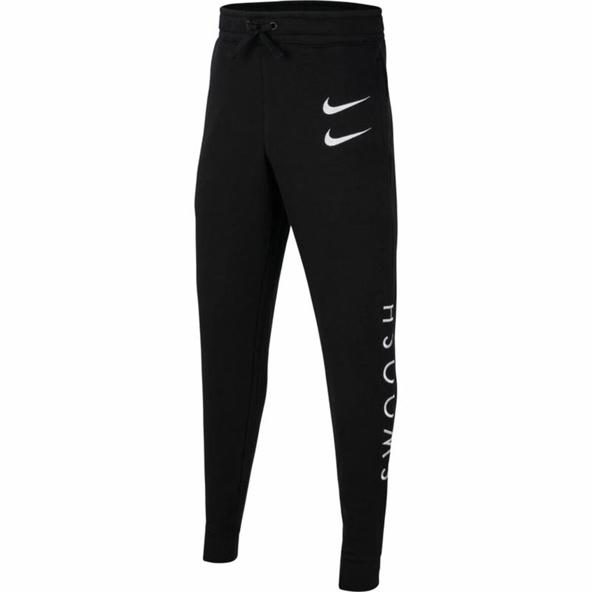 Nike Swoosh Kids' Shorts - Black - product view 3