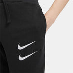 Nike Swoosh Kids' Shorts - Black - product view 13