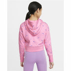 Nike Hooded Print Kids' Sweatshirt - Pink - product view 21