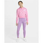 Nike Hooded Print Kids' Sweatshirt - Pink - product view 16