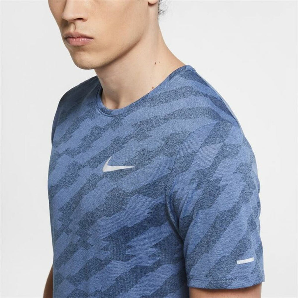 Nike Dri-FIT Miler Future Fast Men's T-Shirt - Blue - product view 21