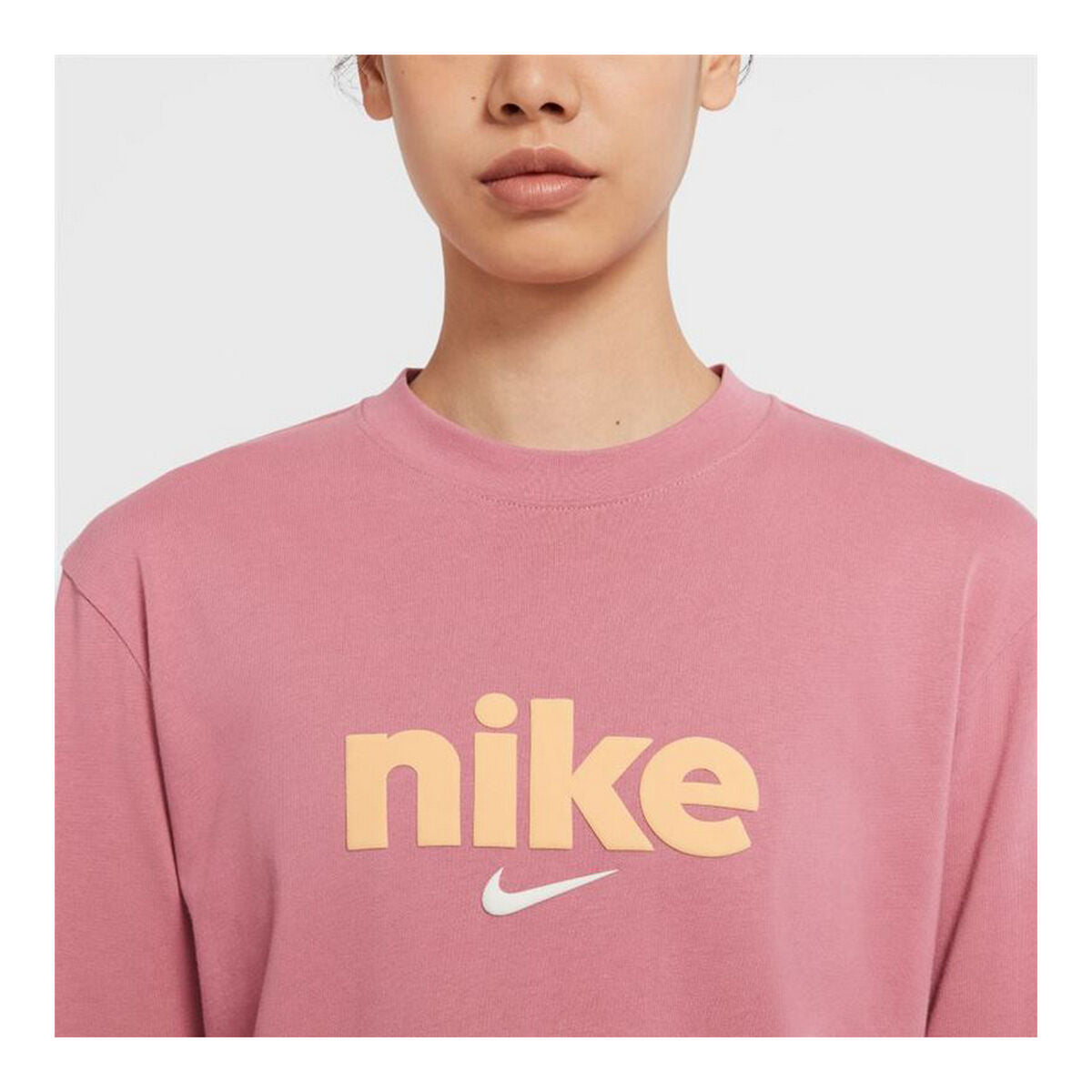 Nike Long Sleeve Crew Women's T-Shirt - Pink - product view 6