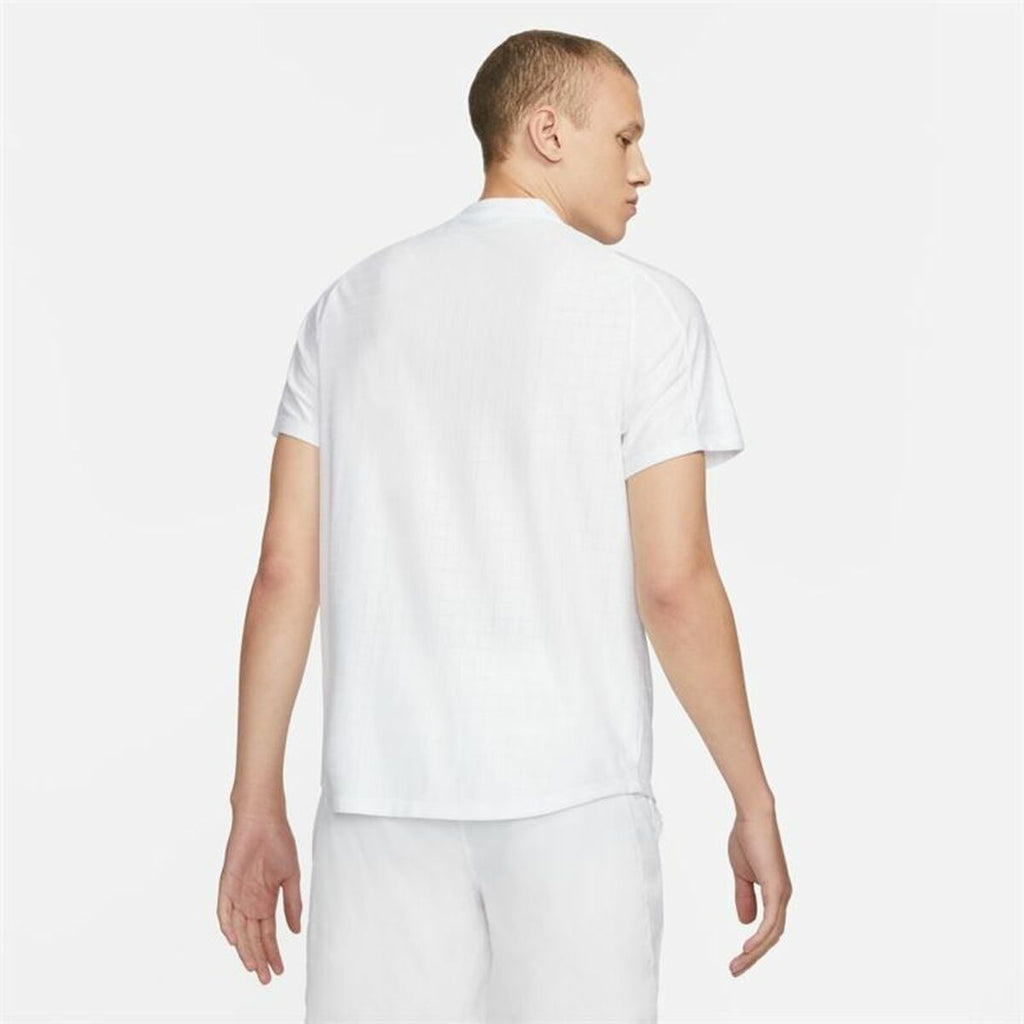 Nike Short Sleeve Court Dri-FIT Advantage Men's Polo Shirt - White - product view 18