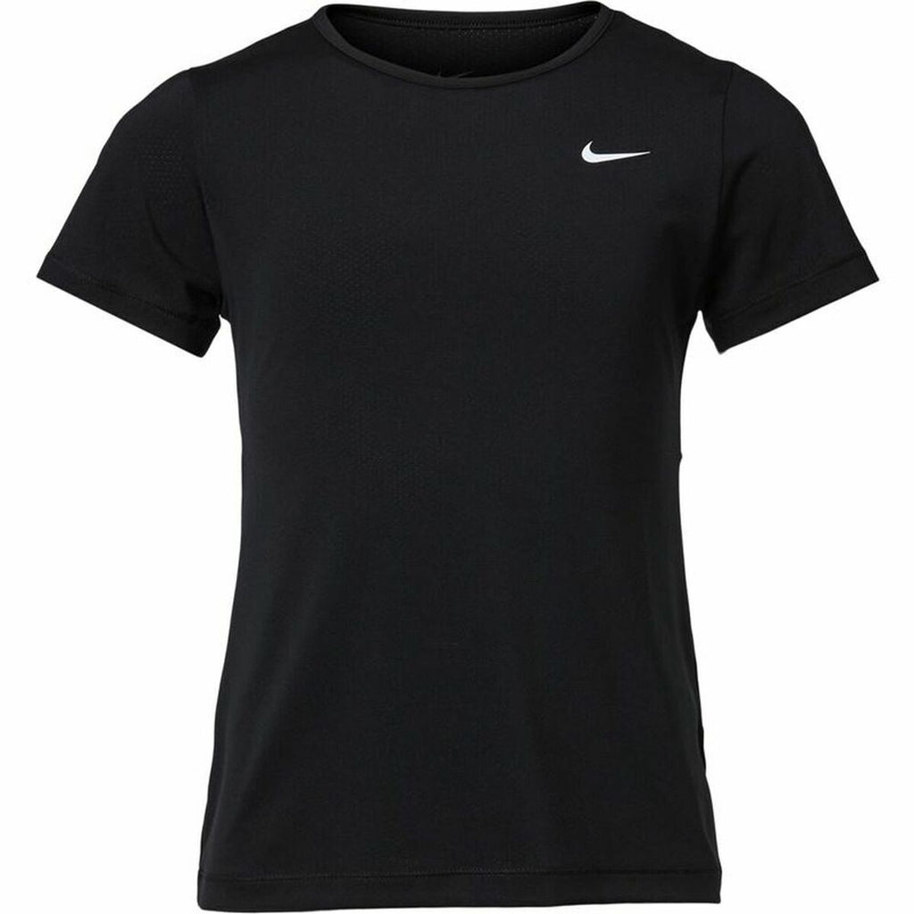 Nike Pro 92 % Polyester 8 % Spandex Kids' T-Shirt - Black - product view 8