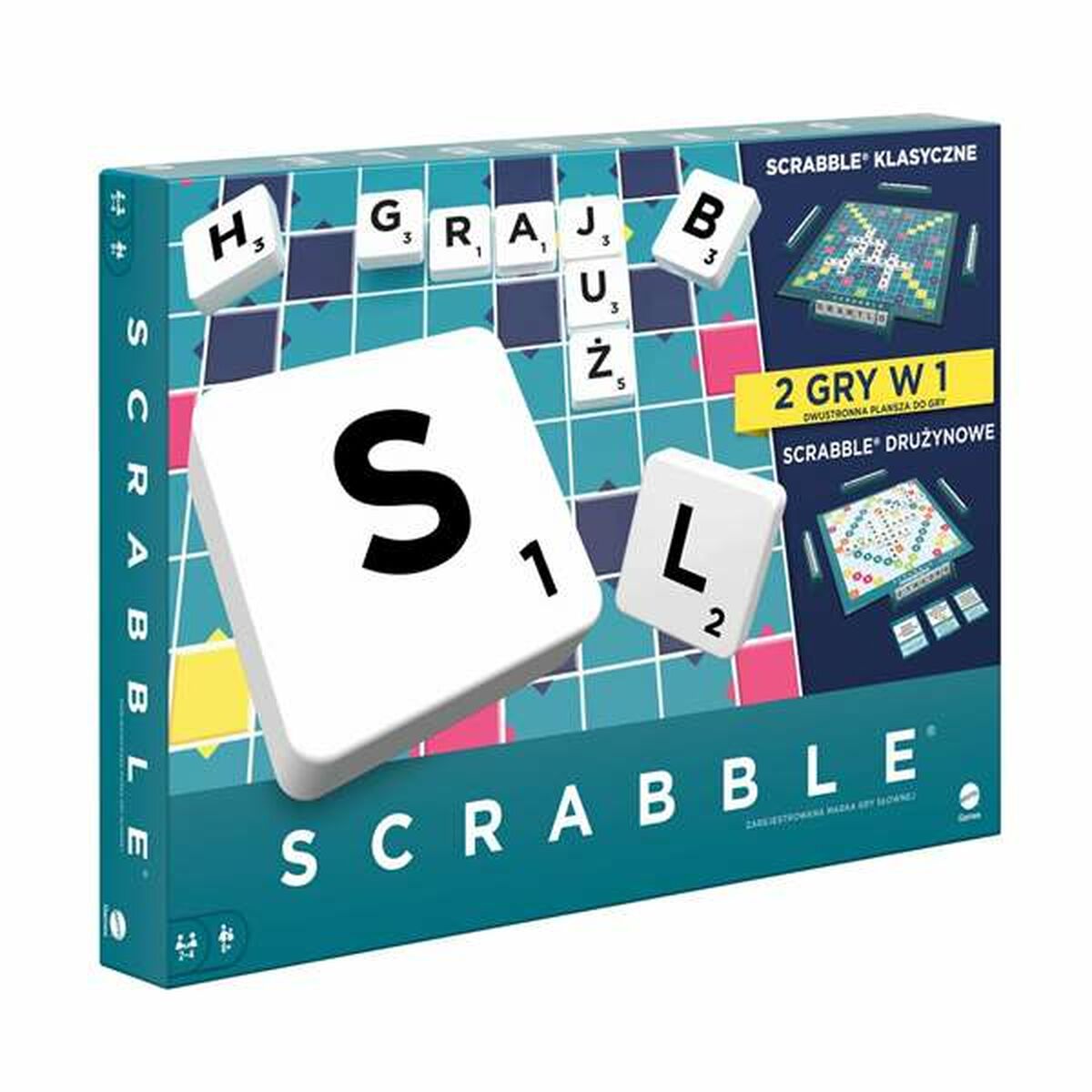 Brettspiel Mattel Scrabble ES – Produktbild 1