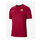 Nike Short-sleeved Football Shirt Strike FC Barcelona Men's Shirt - Dark Red