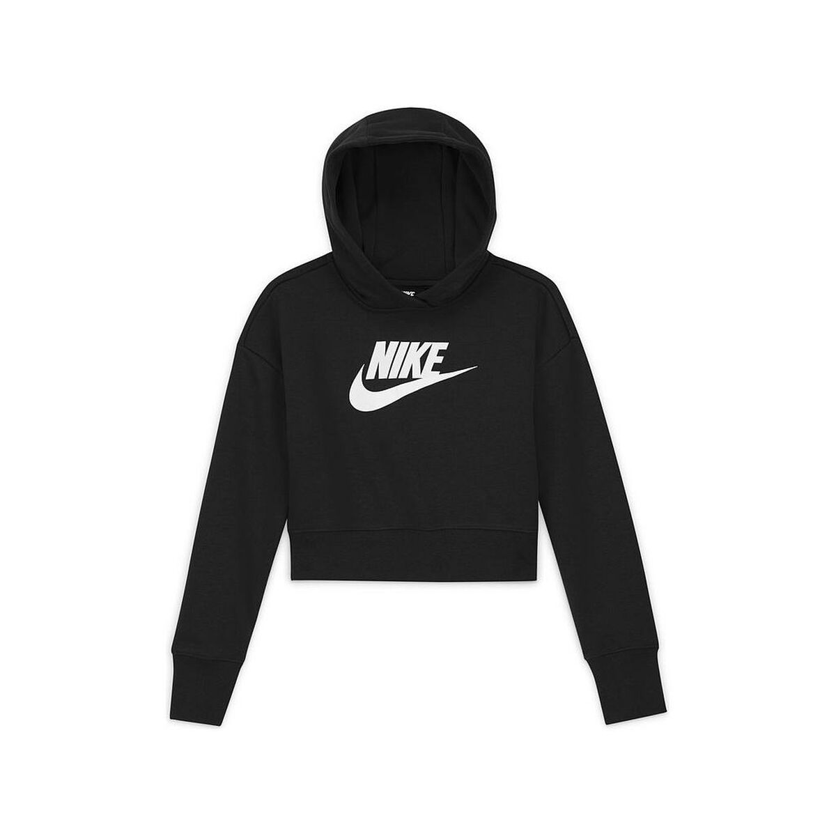 Nike Hooded Sportwear CLUB DC7210 010 Kids' Sweatshirt - Black - product view 2