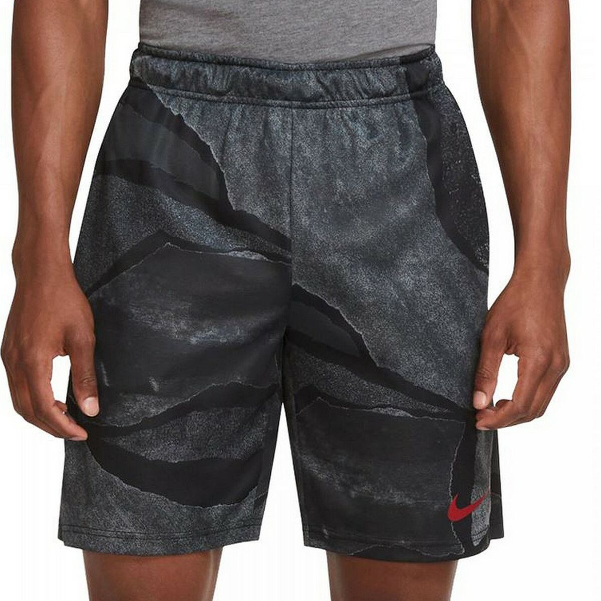 Nike Dri-FIT Black Men's Shorts - Dark grey