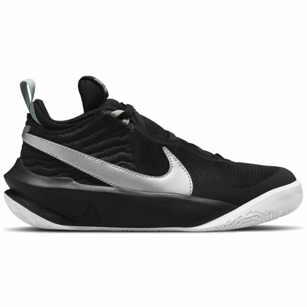 Nike Children TEAM Hustle D10 CW6736 004 N Kids' Basketball Shoes - Black - product view 2