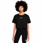Nike Short-sleeve Sports Sportswear Women's T-Shirt - Black