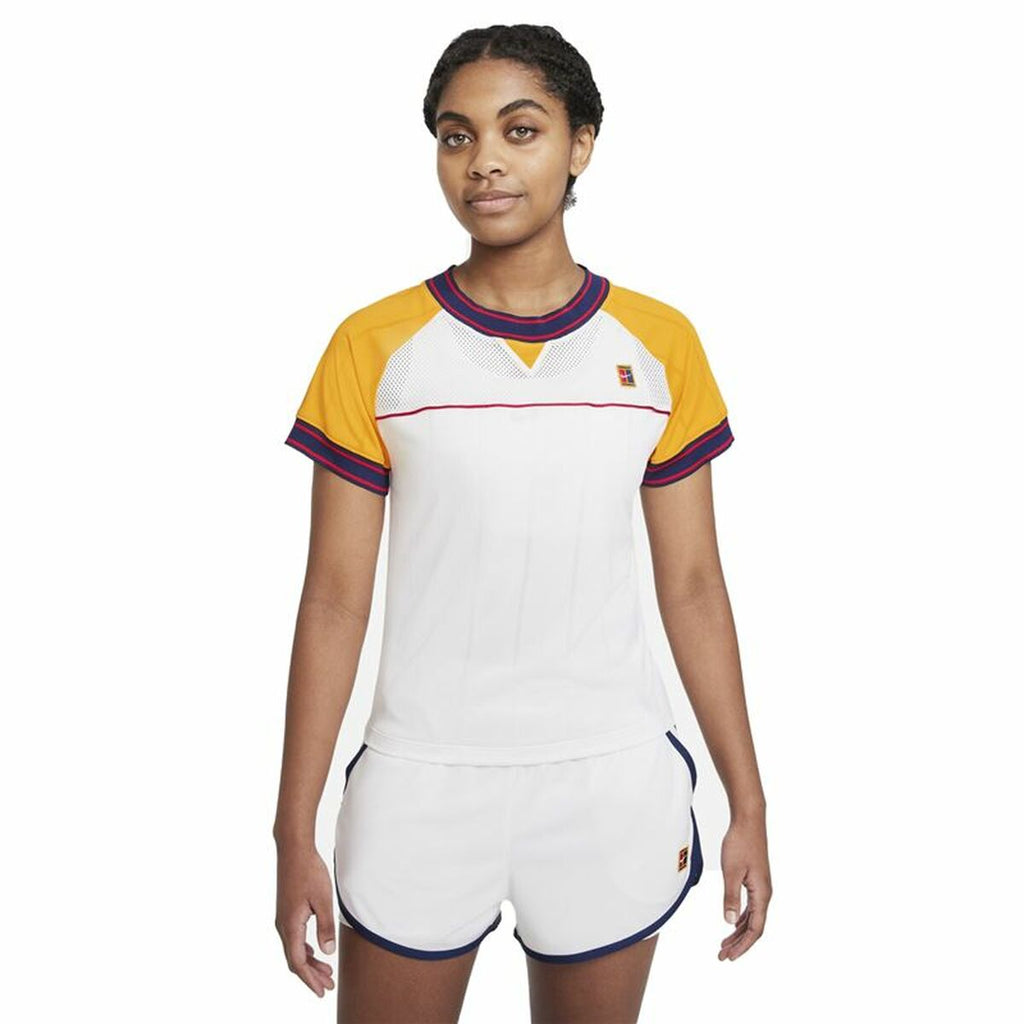 Nike Court Dri-FIT Slam Women's T-Shirt - White - product view 3