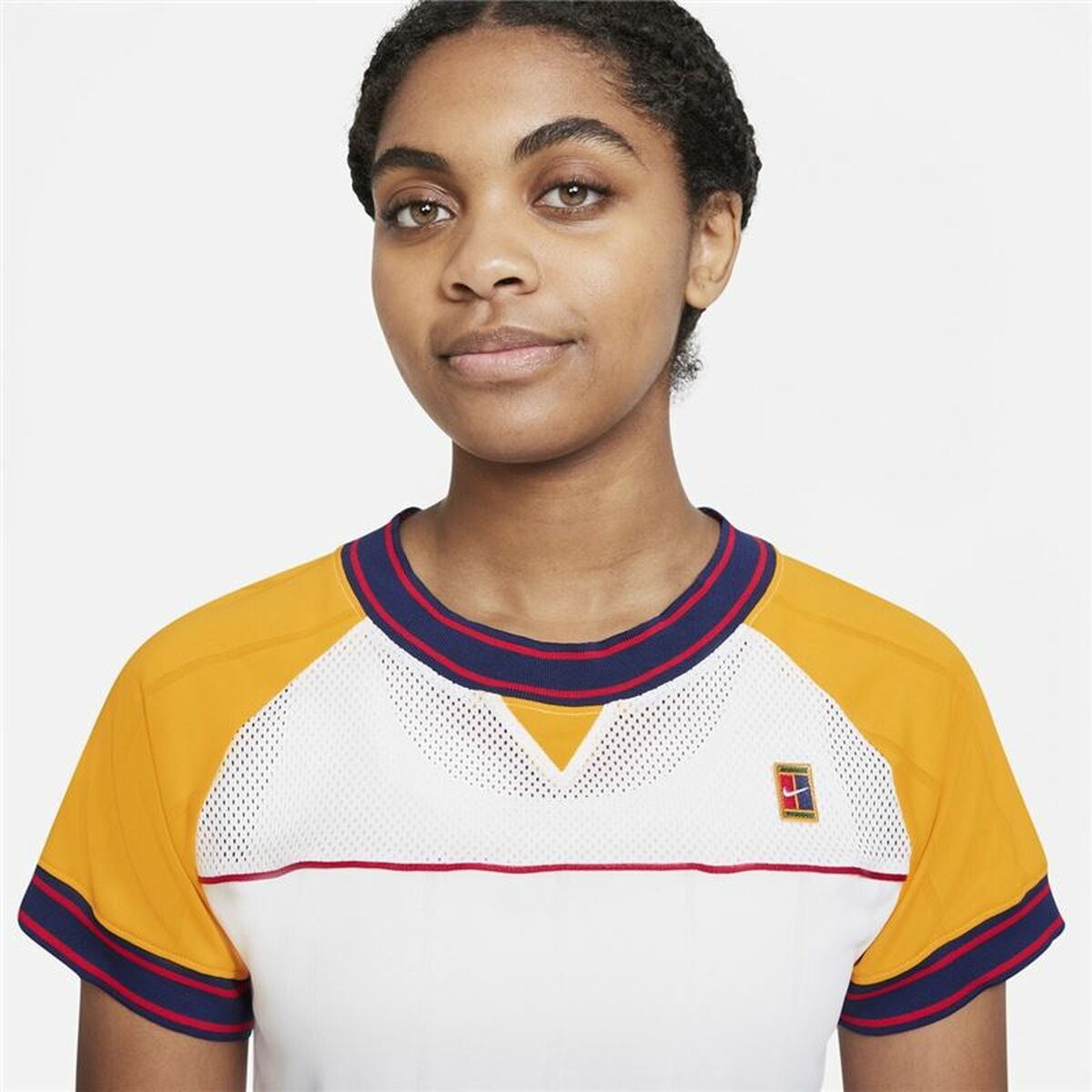 Nike Court Dri-FIT Slam Women's T-Shirt - White - product view 8