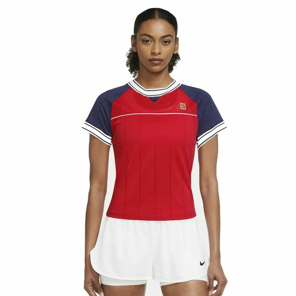 Nike Tennis Red Women's T-Shirt - Blue - product view 4
