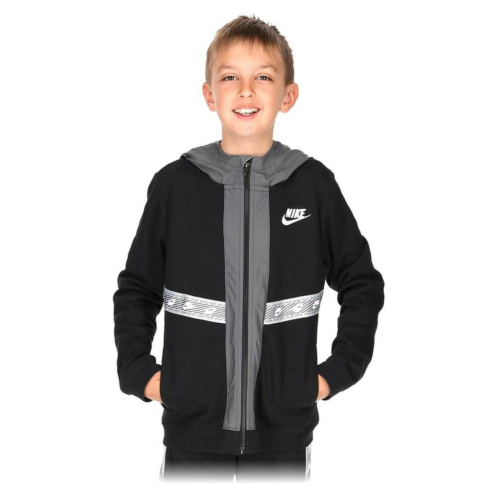 Nike Cotton Kids' Jacket - Black