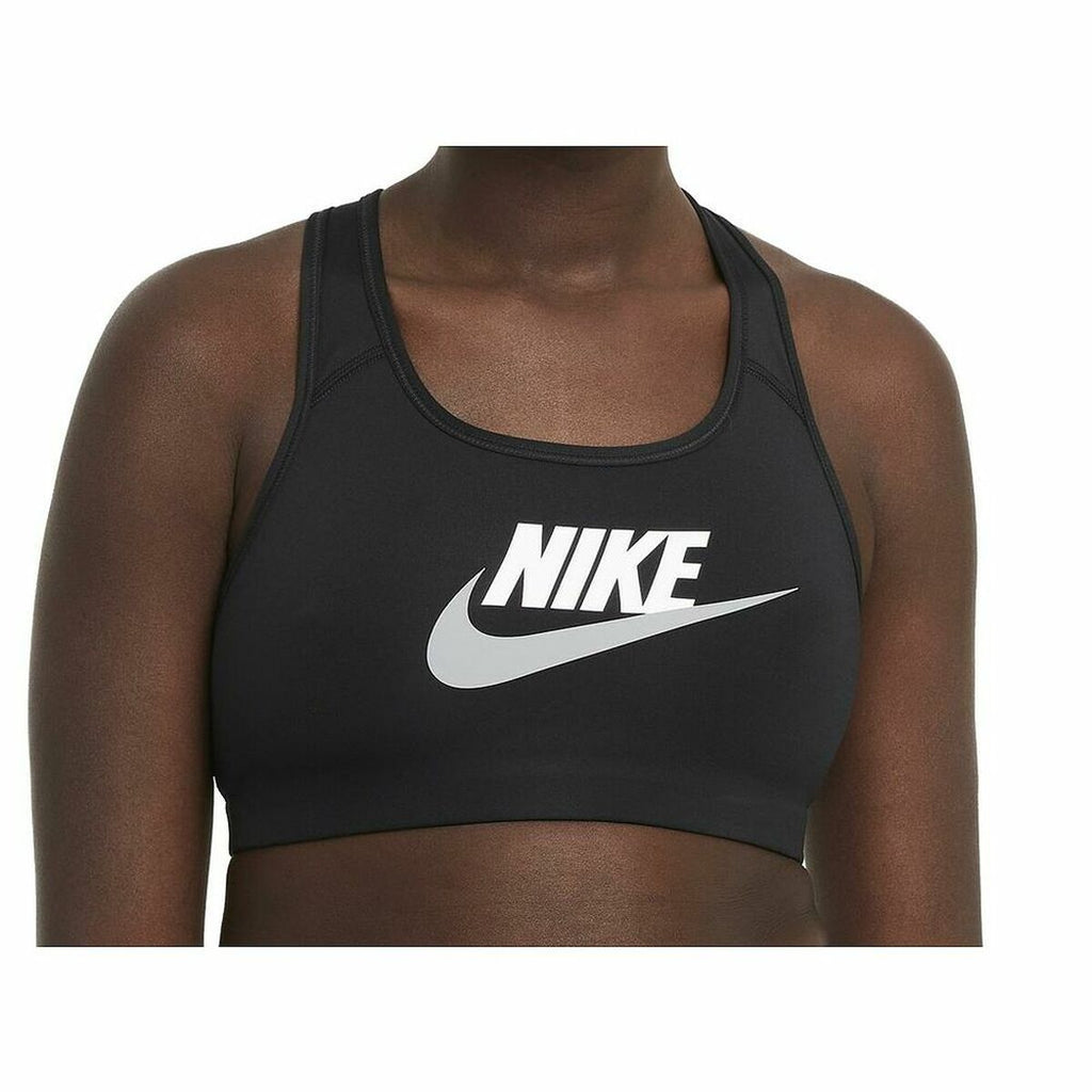 Nike Sports Bra SWSH CB Futura GX DM0579 Women's Sports Bra - Black - product view 5