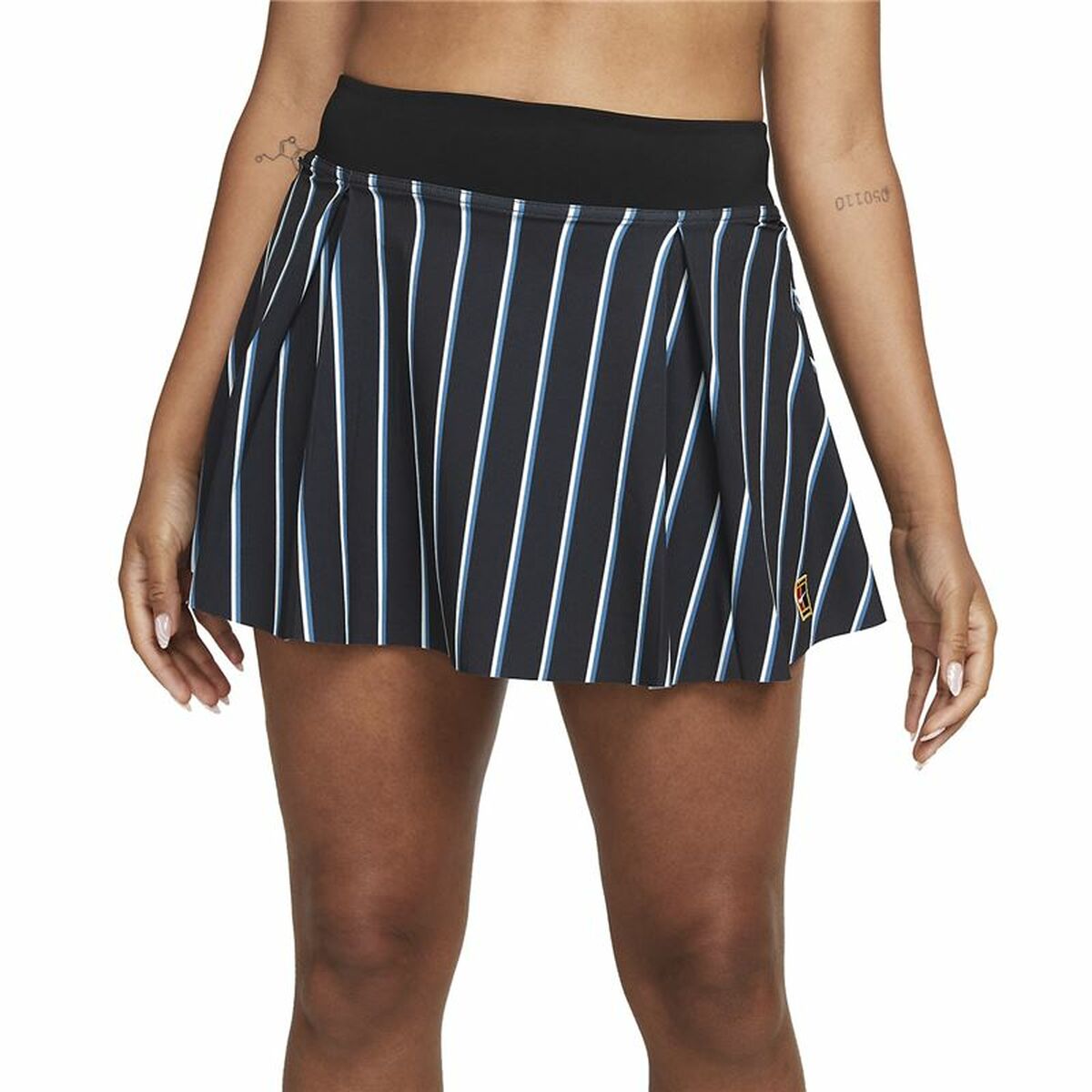 Nike Tennis Skirt Club Stripes Women's Skirt - Black
