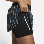 Nike Tennis Skirt Club Stripes Women's Skirt - Black - product view 3