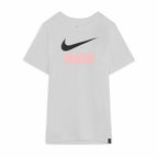 Nike PSG Swoosh Club Kids' T-Shirt - White - product view 3