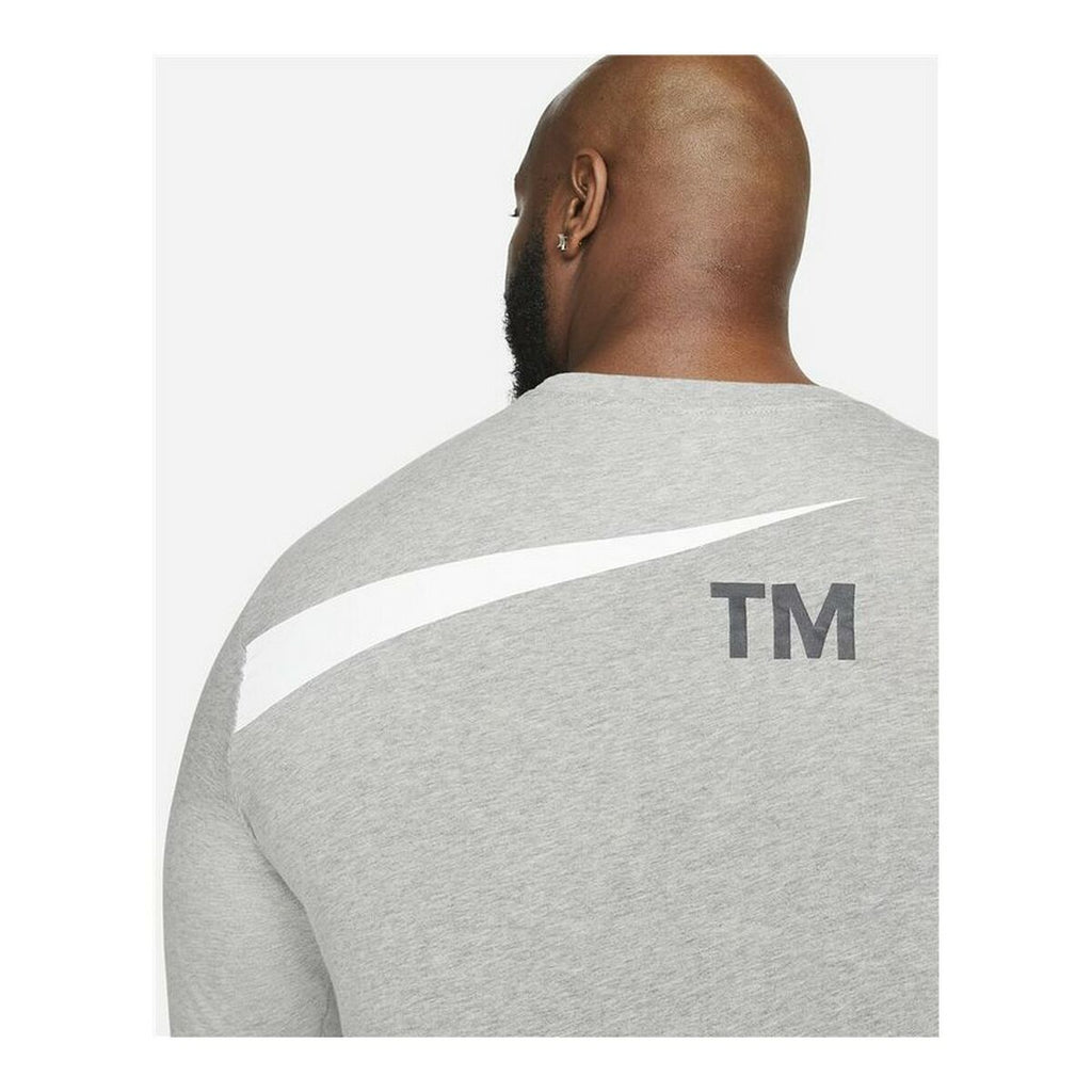 Nike Long Sleeve Sportswear Men's T-Shirt - Light grey - product view 6