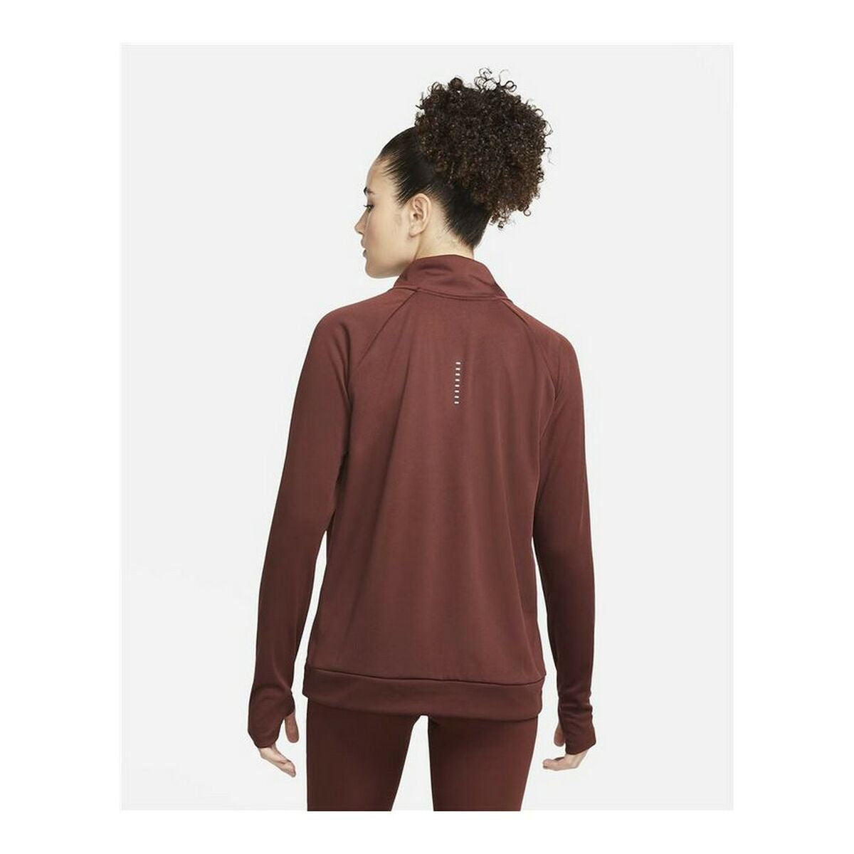 Nike Long Sleeve Dri-FIT Swoosh Run Women's T-Shirt - Brown - product view 10