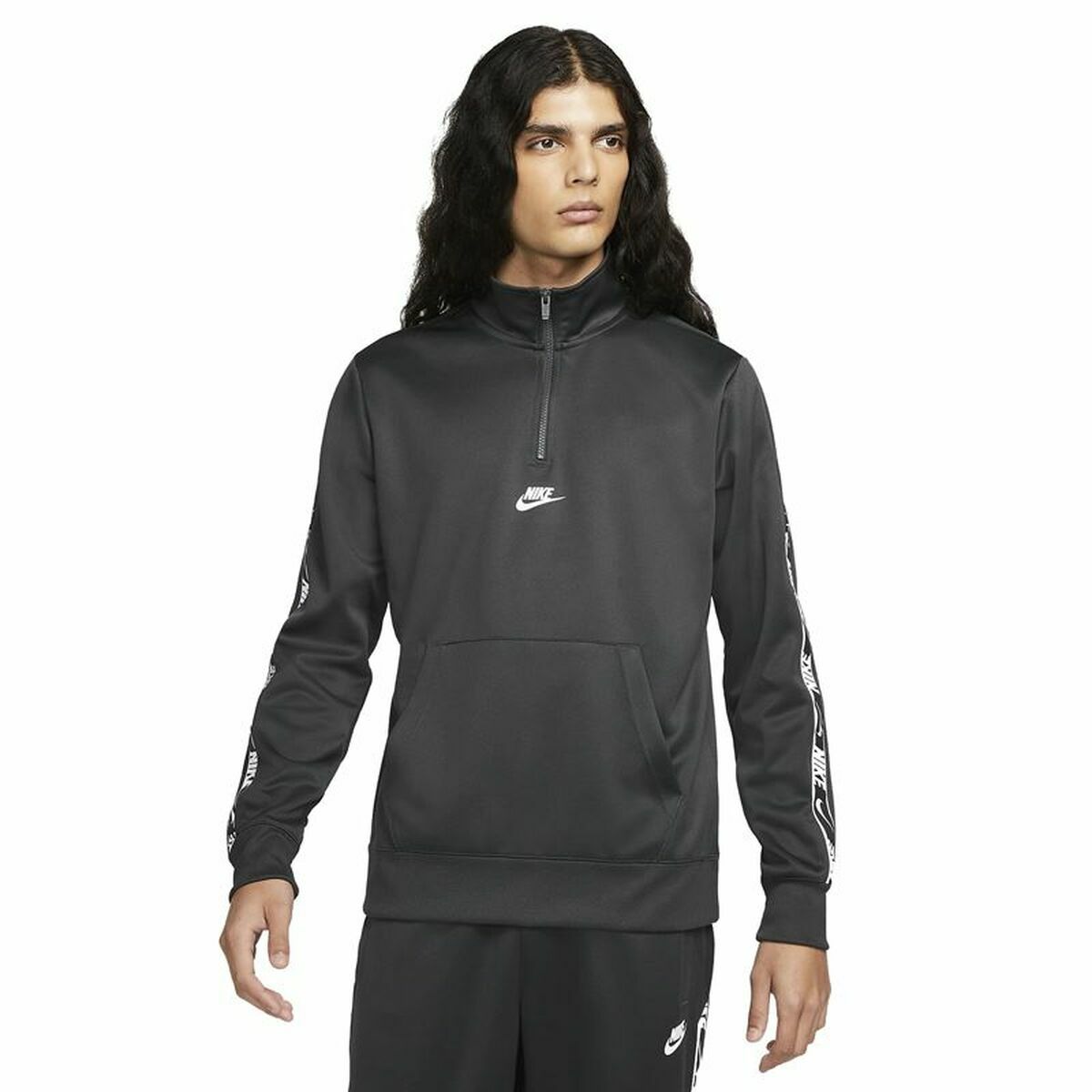 Nike Without Hood Sportswear Men's Sweatshirt - Dark grey - product view 6