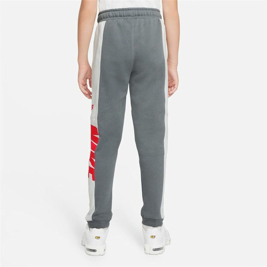 Nike Sportswear Dark Grey Kids' Track Pants - White - product view 26