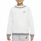 Nike Without Hood Amplify Kids' Sweatshirt - White