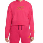 Nike Hooded CROP DM8372 666 Kids' Hoodie - Pink - product view 10