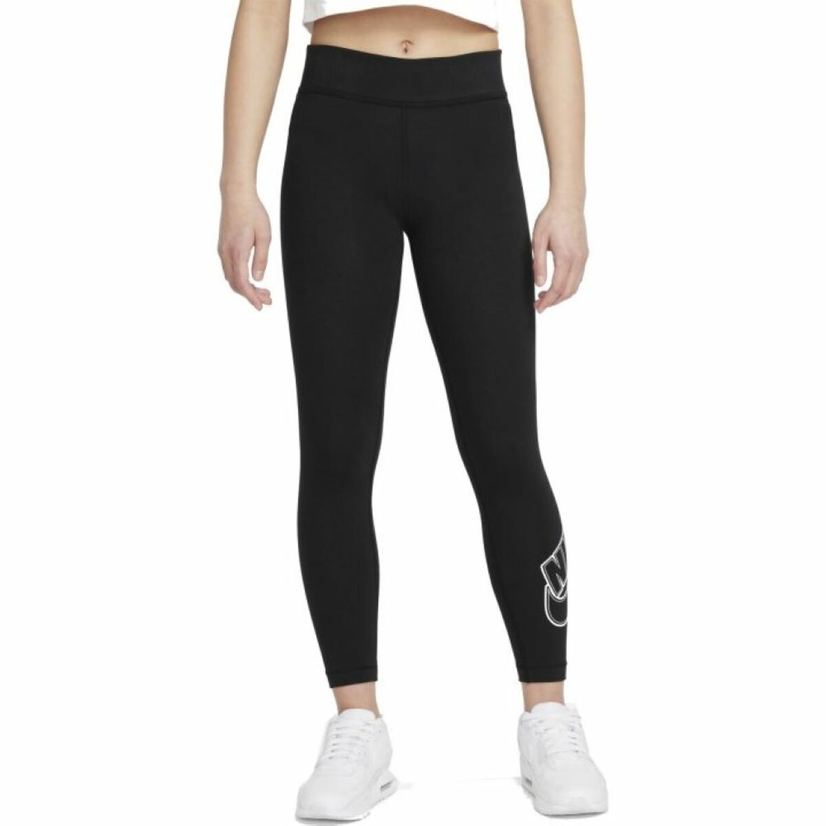 Nike Children NSW Essnt Lggng Futura MR DN1853 Kids' Leggings - Black
