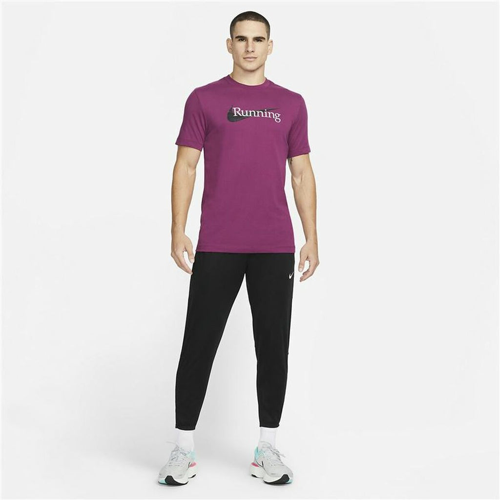 Nike Dri-FIT Men's T-Shirt - Violet - product view 9