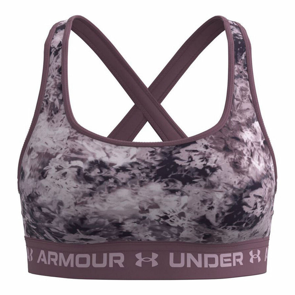 Under Armour Sports Bra Mid Crossback Women's Sports Bra - Brown - product view 2
