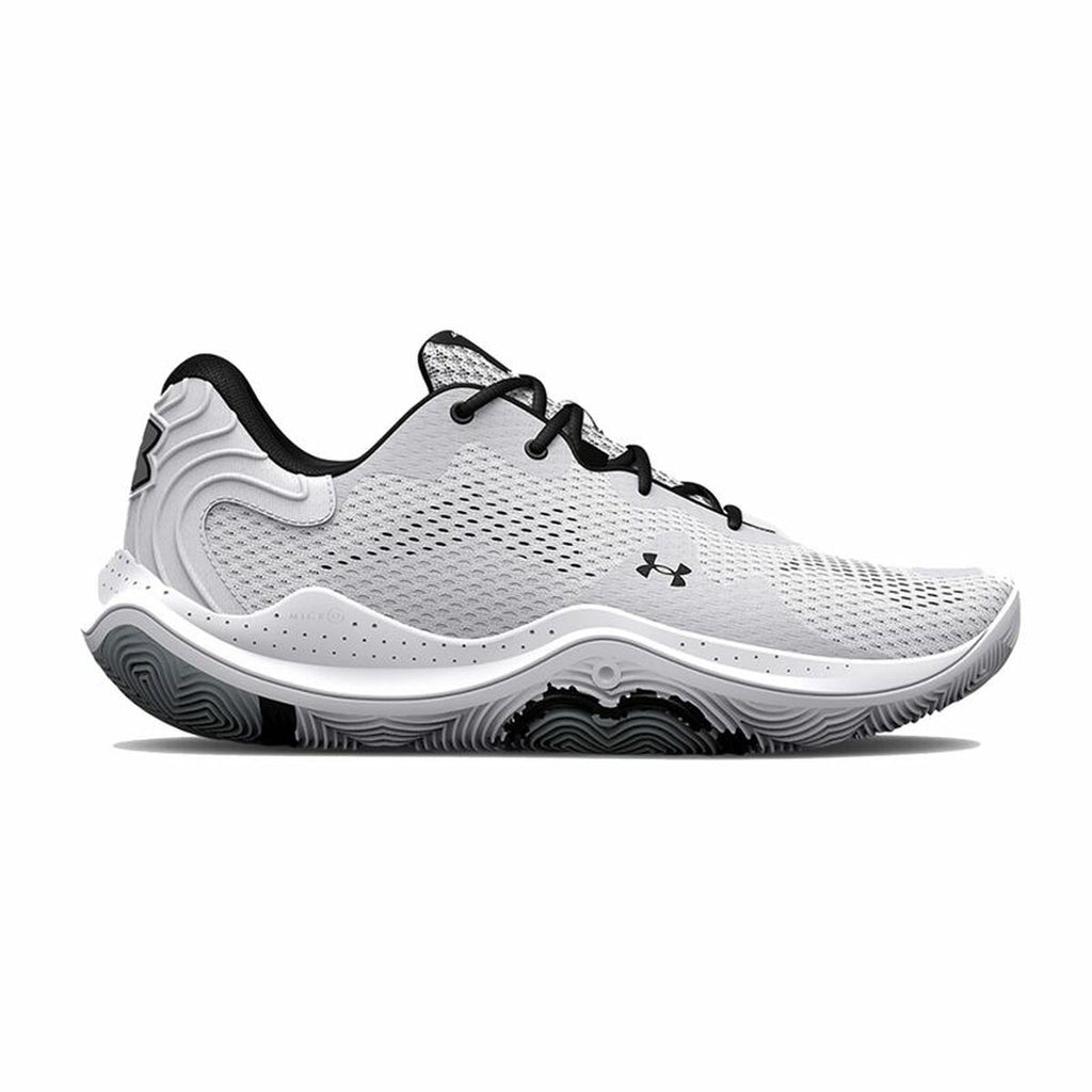 Under Armour Spawn 4 Men's Basketball Shoes - Grey - product view 2
