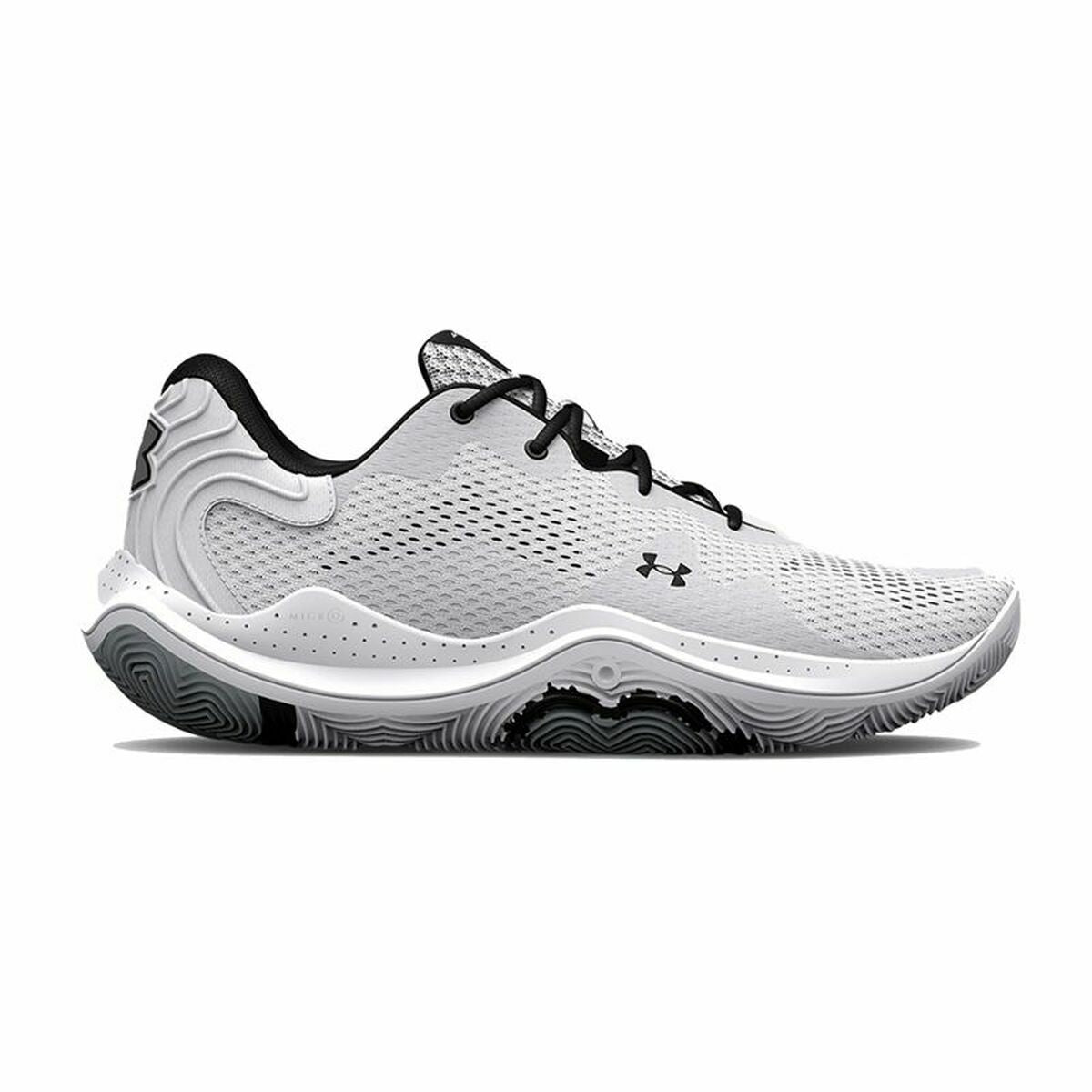 Under Armour Spawn 4 Men's Basketball Shoes - Grey - product view 3